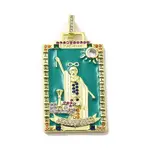 Brass Micro Pave Cubic Zirconia Pendants with Enamel