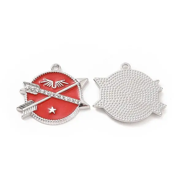 Alloy Enamel Pendants