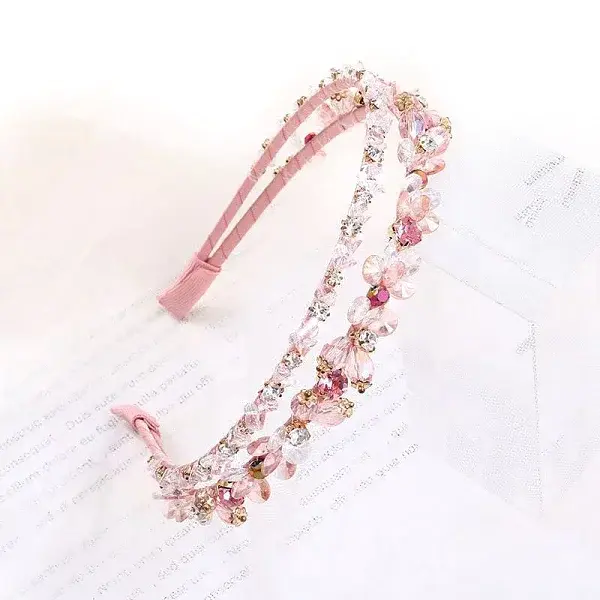 Shiny Elegant Glass Hair Bands