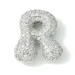 Rack Plating Brass Cubic Zirconia Pendants