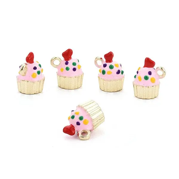 Rack Plating Alloy Enamel Charms