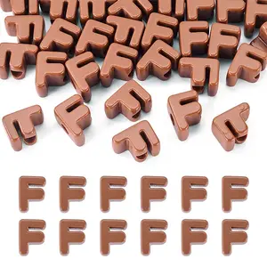 Opaque Acrylic European Beads