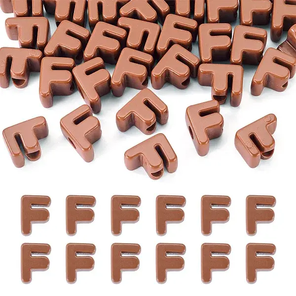 Opaque Acrylic European Beads