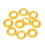 Dyed Natural White Jade Linking Rings