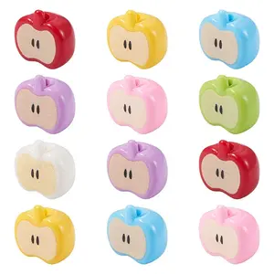 12Pcs Opaque Acrylic Beads