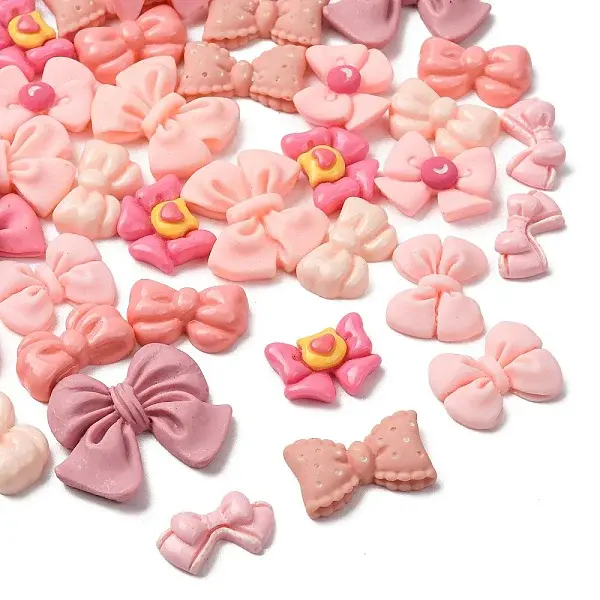 48Pcs 12 Styles Resin Cabochons