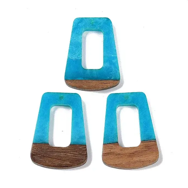 Resin & Wood Pendants