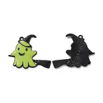 Halloween Theme Rack Plating Alloy Enamel Pendants