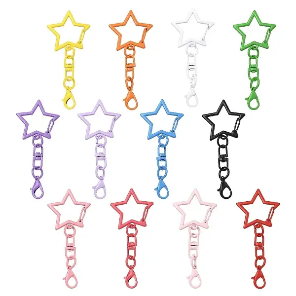 Alloy Keychain Claps
