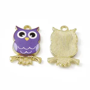 Painted Alloy Pendants