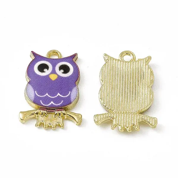 Painted Alloy Pendants