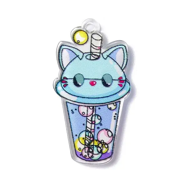 Transparent Printed Acrylic Pendants