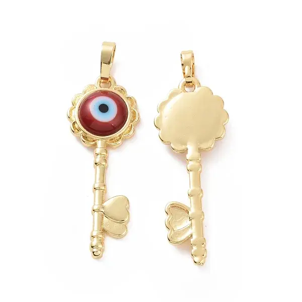 Handmade Evil Eye Lampwork Pendants