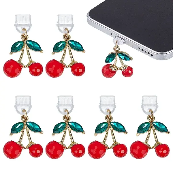 6Pcs Plastic Mobile Dustproof Plugs