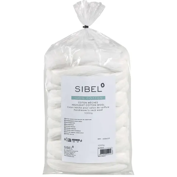 Vatová šňůra Sibel - 100% bavlna, 1000 g + dárek zdarma