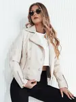Dámska koženková bunda TRUCCO Farba béžová DSTREET
