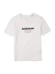Jack & Jones Junior Tričko 'JORCASSIS'  červená / čierna / biela