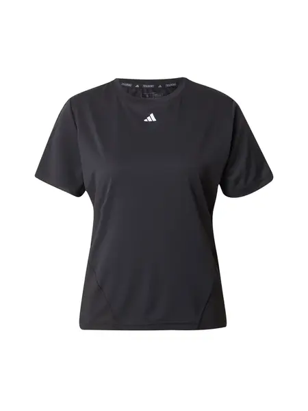 ADIDAS PERFORMANCE Funkčné tričko 'Designed for Training'  čierna / biela