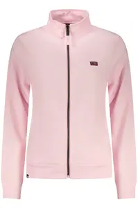 Růžová dámská mikina na zip