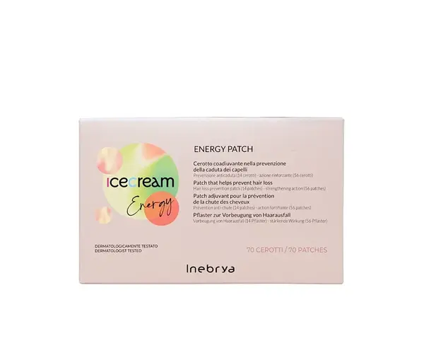 Náplasti pro předcházení padání vlasů Inebrya Ice Cream Energy Patch - 70 ks (771026353) + dárek zdarma