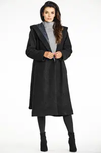 Awama Woman's Coat A680 Black