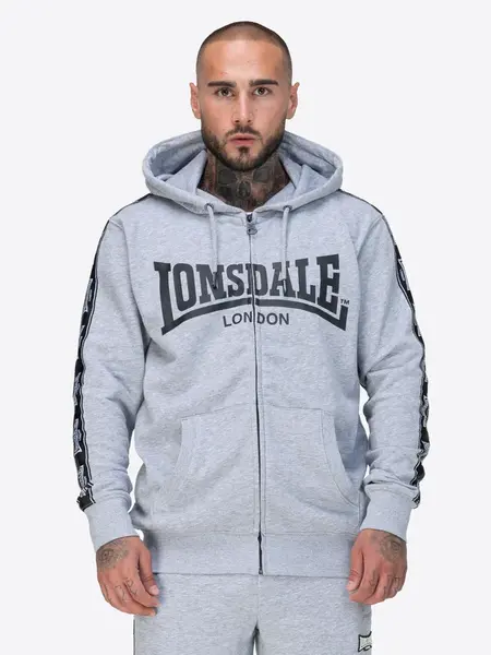 Lonsdale Men's hooded zipsweat jacket regular fit