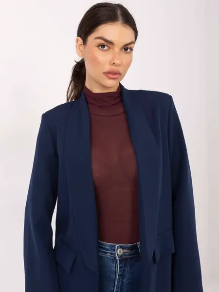 Dámský modrý blazer