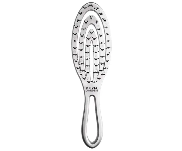 Kartáč Olivia Garden Holiday - stříbrný (2025SIL)