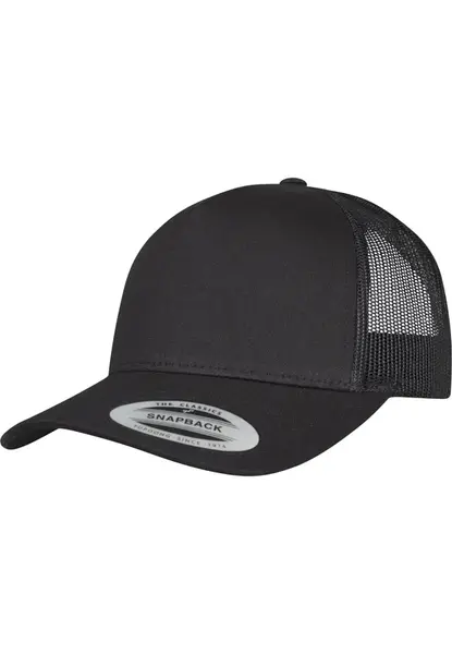 5-panel retro trucker kšiltovka černá