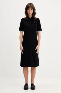 Fred Perry Bavlněné šaty Fred Perry