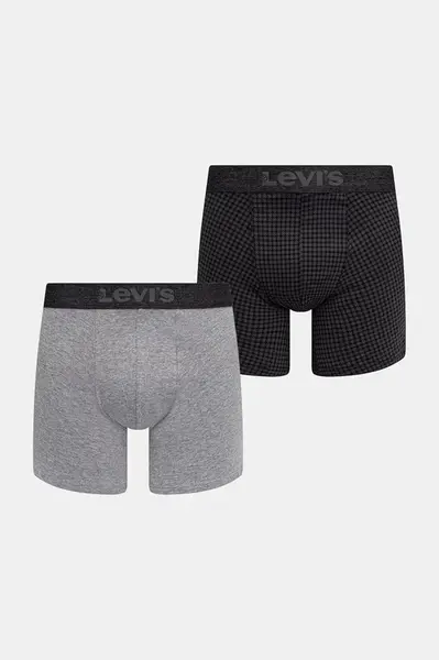Levi's boxerky pánské bavlněné s elastanem 2-pack
