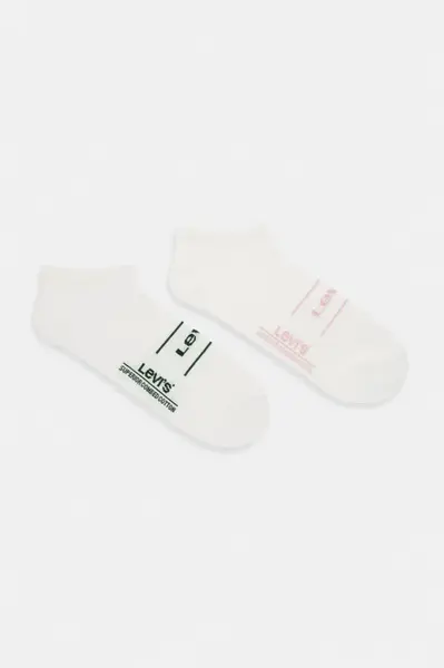 Levi's ponožky pánské s bavlnou 2-pack