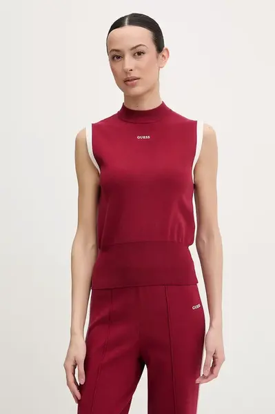 Guess top dámský s viskózou LAURENE