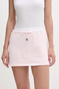 Guess Jeans sukňové šortky dámské bavlněné
