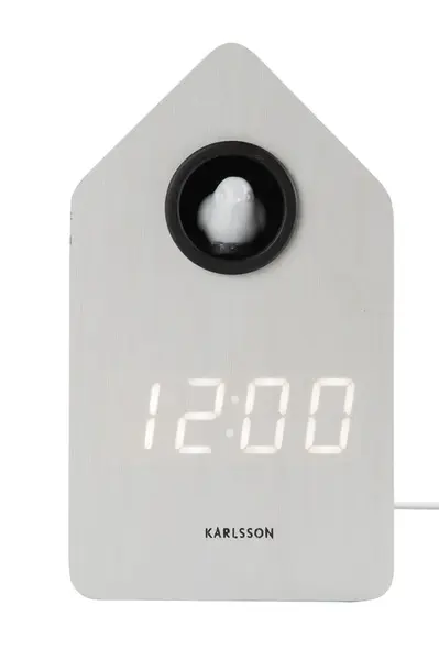 Karlsson  LED budík  Cuckoo LED 16 cm