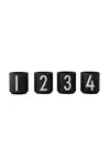 Design Letters Sada šálků Design Letters Mini Cups 4-pack