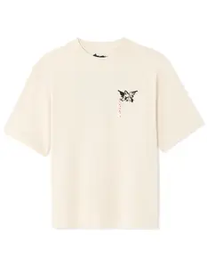 Celio Banksy triko - krémové