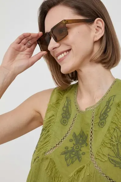 Pepe Jeans  Bavlněná halenka  Lisle