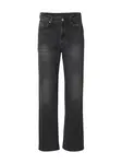 Monki Džínsy  čierny denim