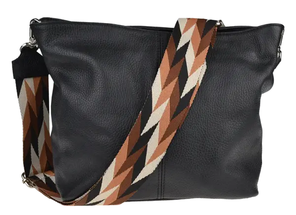 NovaKabelka.cz Prisca Nera s přídavným popruhem II