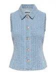 ONLY Vesta 'ONLTYLAR'  modrá denim