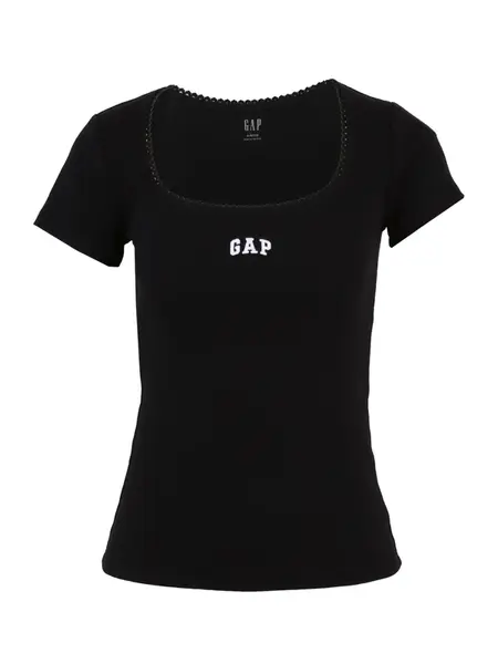 Gap Petite Tričko  čierna / biela