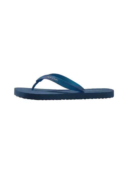 Calvin Klein Žabky  modrá / biela