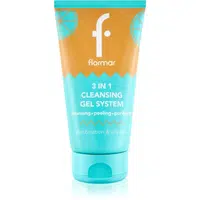 flormar Combination & Oily Skin 3in1 Cleansing Gel čisticí gel 3 v 1 pro mastnou a smíšenou pleť 150 ml