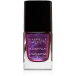 Gabriella Salvete Longlasting Enamel lak na nehty s holografickým efektem odstín 11 Juicy Plum 11 ml