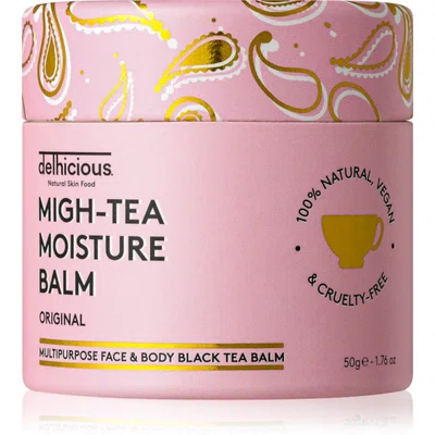 delhicious MIGH-TEA MOISTURE BALM multifunkční balzám pro velmi suchou a citlivou pleť 50 g