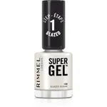 Rimmel Super Gel gelový lak na nehty bez užití UV/LED lampy odstín 106 Glazed Sugar 12 ml