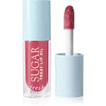 fresh Sugar Treat Lip Oil olej na rty limitovaná edice odstín Rose 4 ml