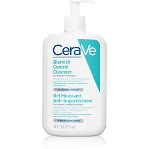 CeraVe Blemish Control čisticí gel proti nedokonalostem aknózní pleti 473 ml
