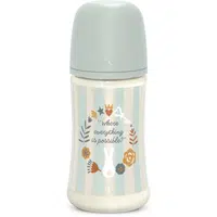 Suavinex Wonderland SX Pro Physiological Anti-Colic kojenecká láhev M Medium Flow 3 m+ Green 270 ml